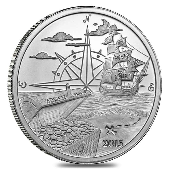 1 oz Silverbug Community Silver Rounds .999 Fine (Random Design)