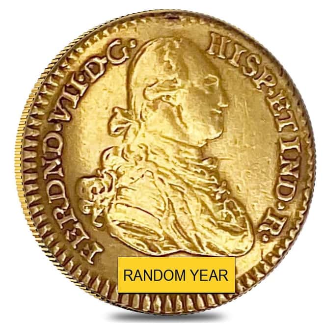 1 Escudo Colombia Gold Coin Cleaned AGW .0952 oz (Random Year)