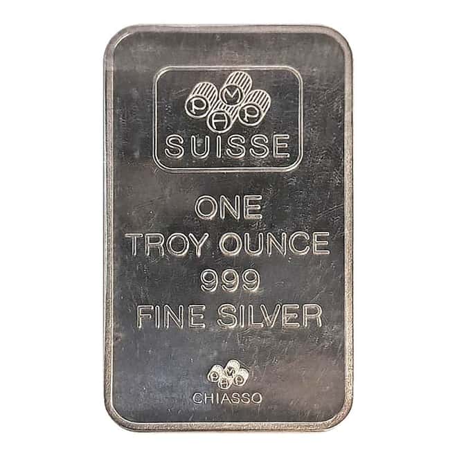 1 oz PAMP Suisse Vintage Silver Art Bar Ka 'Bah Mecca