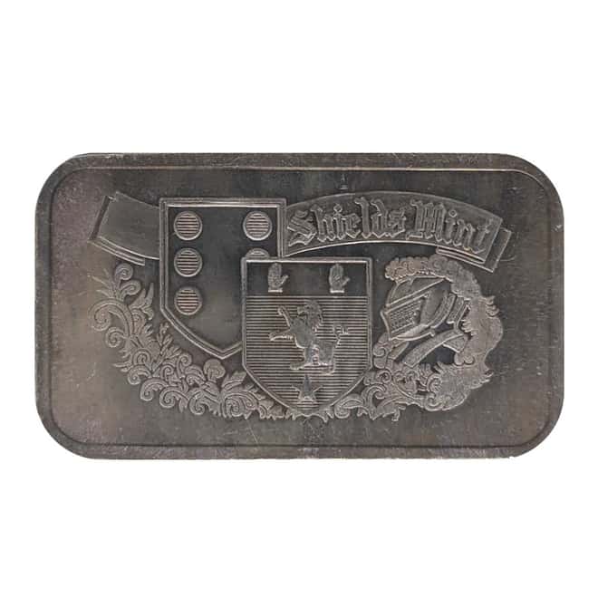 1 oz Shield Mint Silver Bar .999 Fine