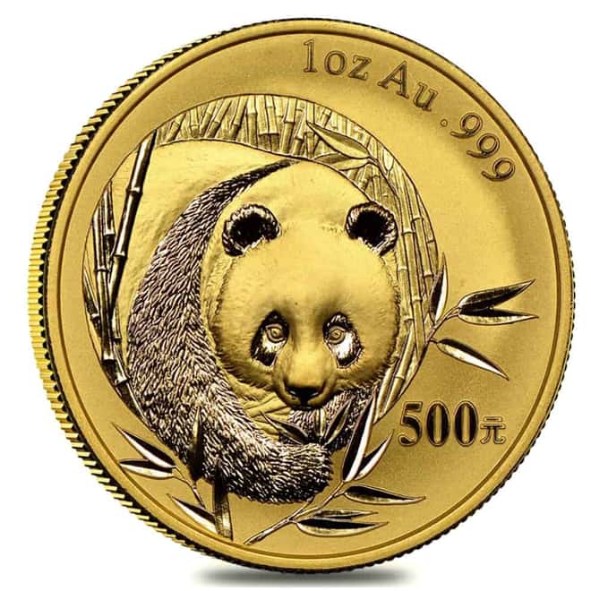 2003 1 oz Chinese Gold Panda 500 Yuan .999 Fine BU (Sealed)