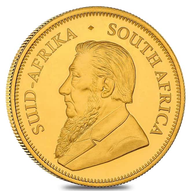 2016 South Africa 1/2 oz Proof Gold Krugerrand (w/Box & COA)
