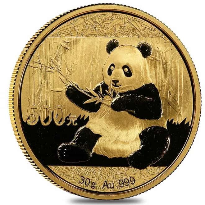 2017 30 Gram Chinese Gold Panda PCGS MS 69 First Strike