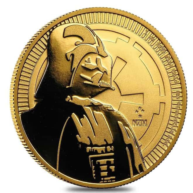 2017 Niue 1 oz Star Wars Darth Vader Gold Coin BU
