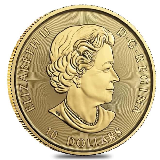 2021 1/4 oz Canadian Twin Maple Leaf Gold Coin .9999 Fine BU (Sealed)