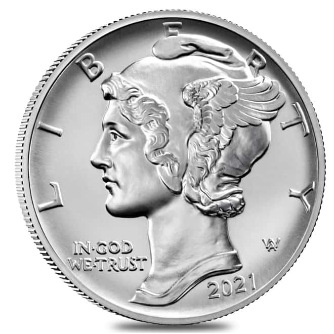 2021 1 oz Palladium American Eagle $25 Coin PCGS MS 70