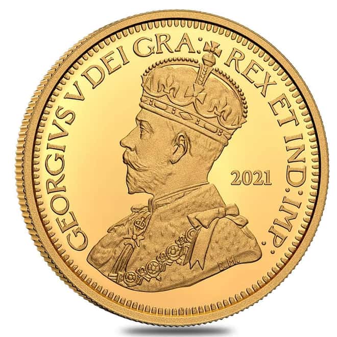 2021 Canada 1 oz Proof Gold Rarest Coins - 1936 Dot 10C Coin .9999 Fine (w/Box & COA)