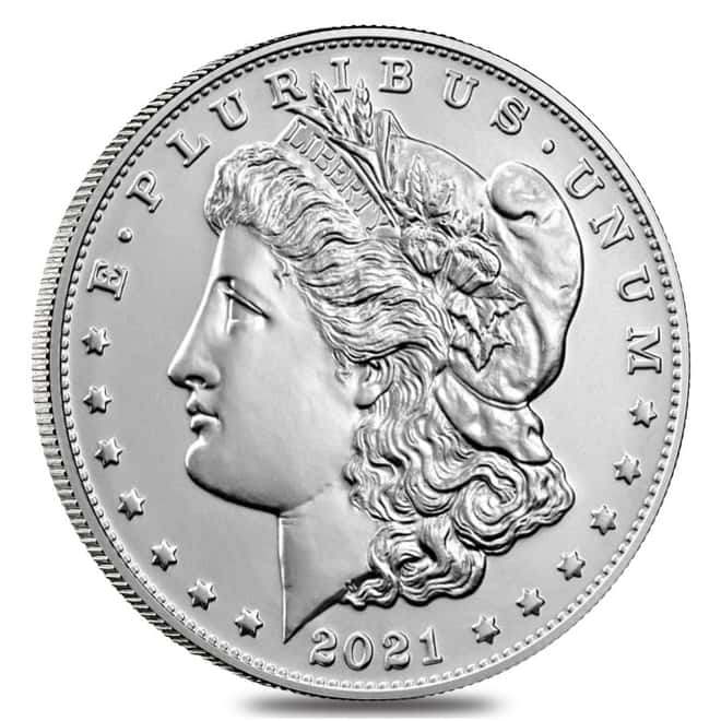 2021 Morgan Silver Dollar Centennial CC Privy PCGS MS 70 FDOI