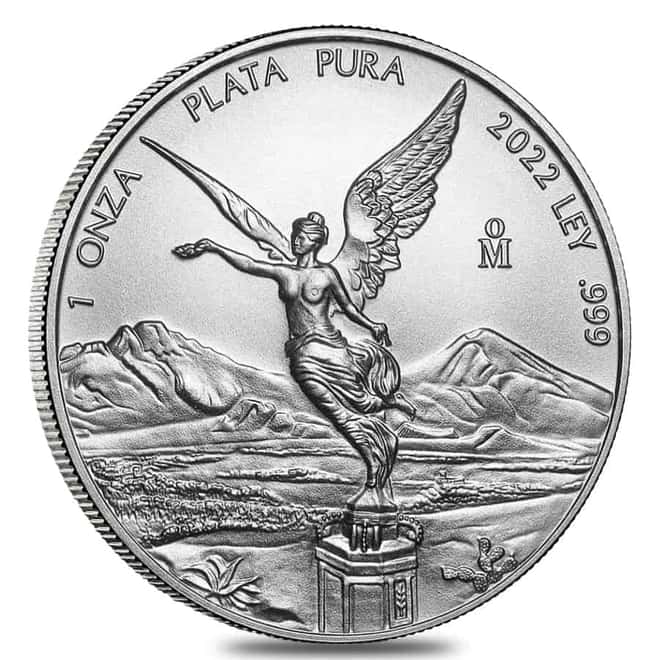 2022 1 oz Mexican Silver Libertad Coin PCGS MS 70 FS