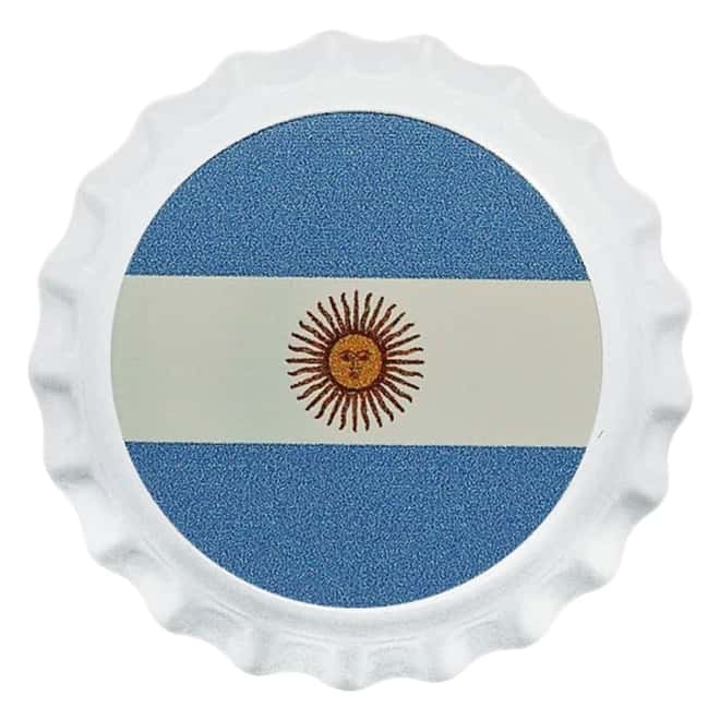 2022 Chad 6 gram World Landmarks - Argentina Bottle Cap Proof Silver Coin .999 Fine (w/Box)