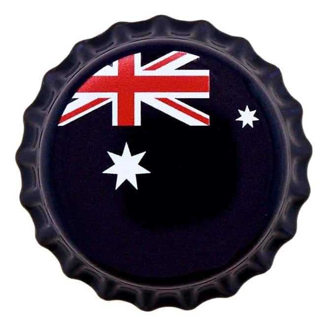 2022 Chad 6 gram World Landmarks - Australia Bottle Cap Proof Silver Coin .999 Fine (In Cap)