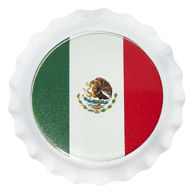 2022 Chad 6 gram World Landmarks - Mexico Bottle Cap Proof Silver Coin .999 Fine (In Cap)