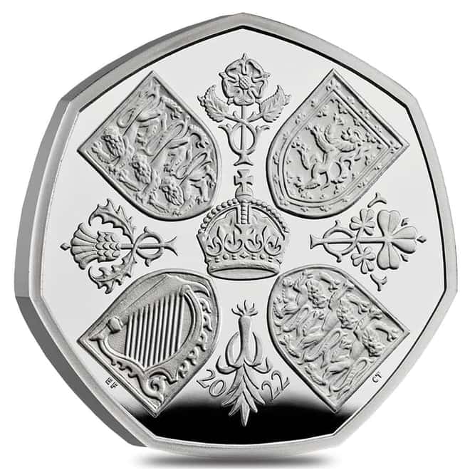 2022 Great Britain 8 gram Queen Elizabeth II Proof Silver Coin .925 Fine (w/Box & COA)
