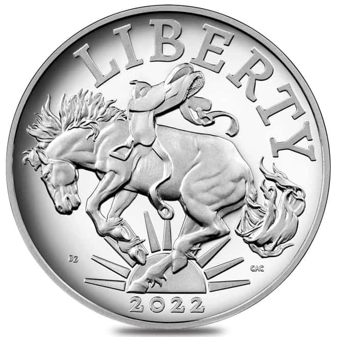 2022 P 1 oz American Liberty Proof Silver Medal PCGS PF 70 FS