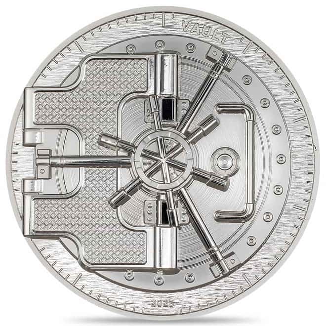 2023 Cook Islands 3 oz Proof Silver Vault Coin