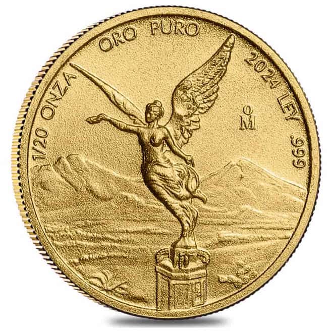 2024 1/20 oz Mexican Libertad Gold Coin BU