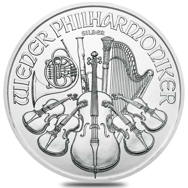 2024 1 oz Austrian Silver Philharmonic Coin BU