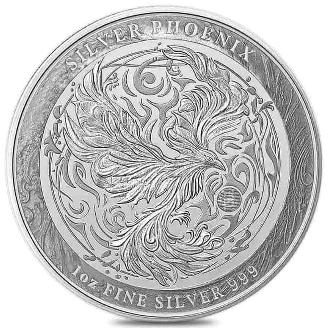Tube of 20 - 2024 Niue 1 oz Phoenix Silver Coin .999 Fine