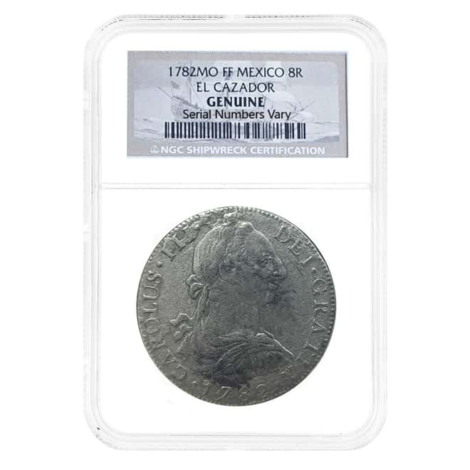 1782 Mexico Spanish Colony 8 Reales Silver Coin NGC Genuine