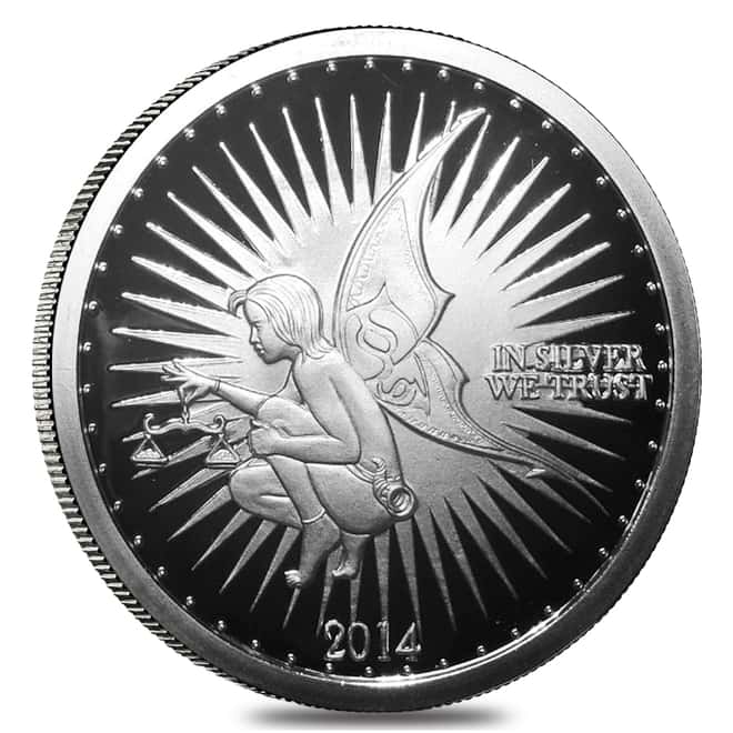 1 oz Silverbug Community Silver Rounds .999 Fine (Random Design)