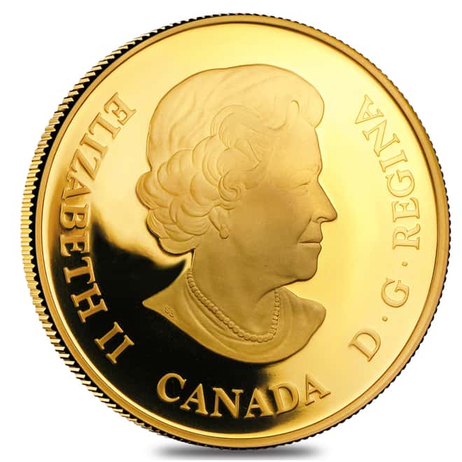 2006 Canada $300 Queen's 80th Birthday 60 gram 14 Karat Proof Gold Coin (w/Box & COA) 