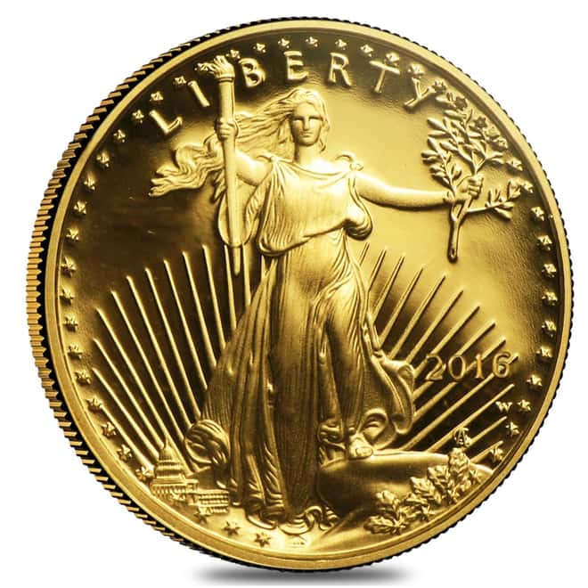 2016 W 1/10 oz $5 Proof Gold American Eagle NGC PF 70 UCAM
