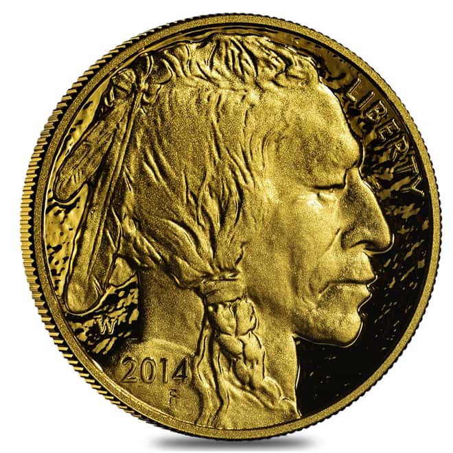 2014 W 1 oz $50 Proof Gold American Buffalo NGC PF 70 UCAM
