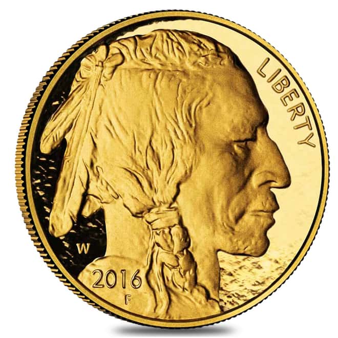 2016 W 1 oz $50 Proof Gold American Buffalo NGC PF 70 UCAM