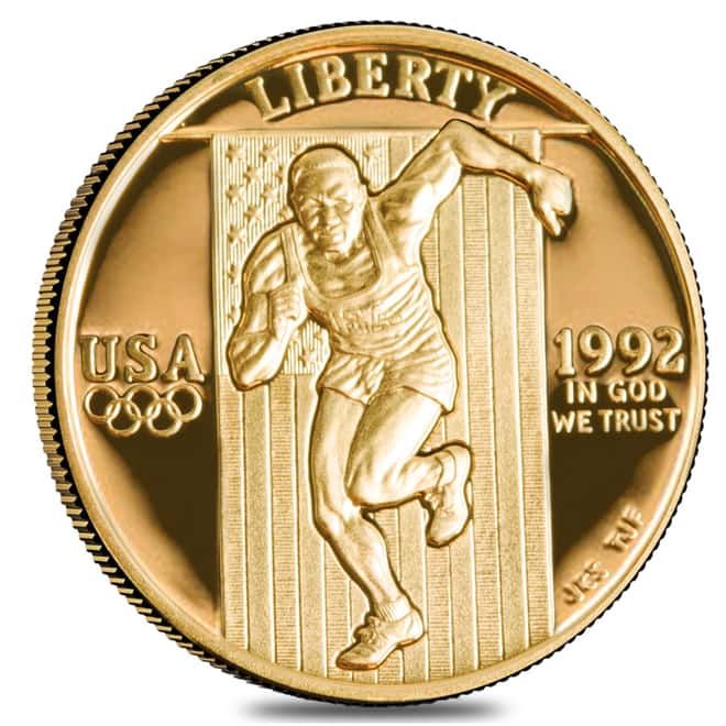 1992 W Gold $5 Proof Commemorative Olympics NGC PF 70 UCAM