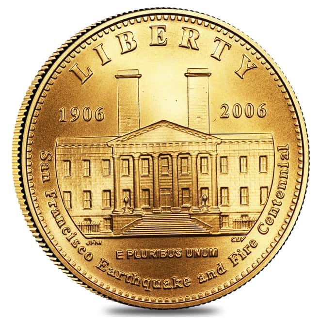 2006 S Gold $5 Commemorative San Francisco Old Mint NGC MS 70
