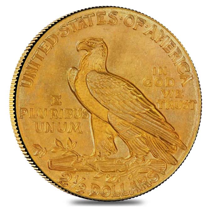 1909 $2.5 Indian Head Quarter Eagle Gold Coin NGC AU 58