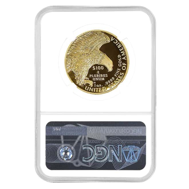 2019-W 1 oz $100 American Liberty Enhanced Unc Gold Coin NGC SP 69 UCAM