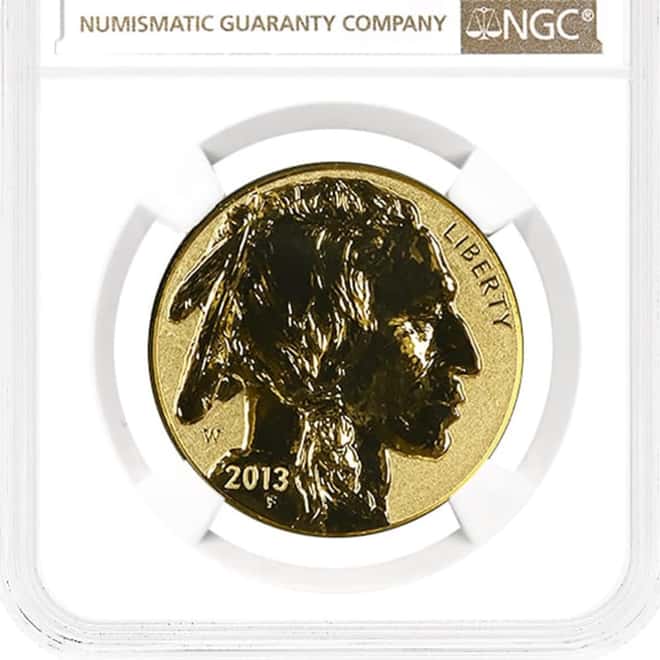 2013 W 1 oz $50 Reverse Proof Gold American Buffalo NGC PF 69