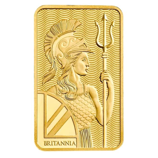 5 gram Britannia Gold Bar Henna Design .9999 Fine (In Assay)
