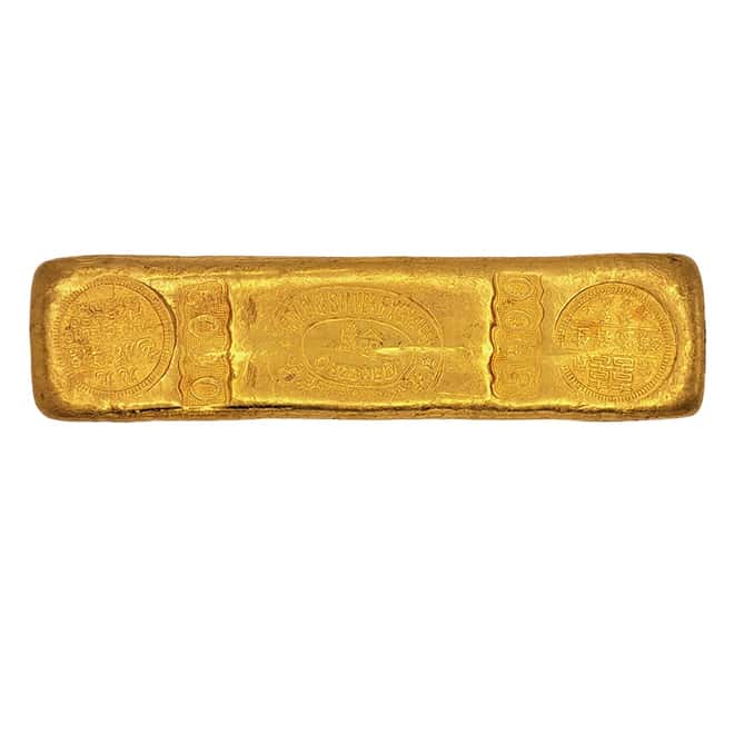6.03 oz Chinese Sang Cheung 5 Tael Gold Bar .99 Fine