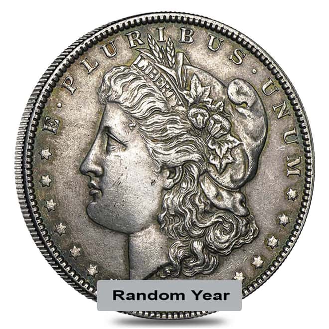 Roll of 20 - 1878-1904 Silver Morgan Dollar XF (Tube,Lot of 20)