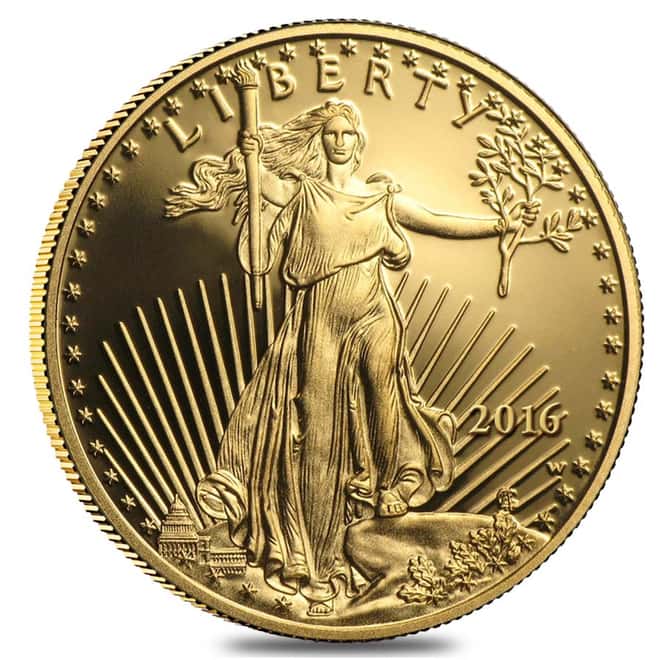 2016-W 1/10 oz Proof Gold American Eagle NGC PF 70 (ER, w/Box & COA)