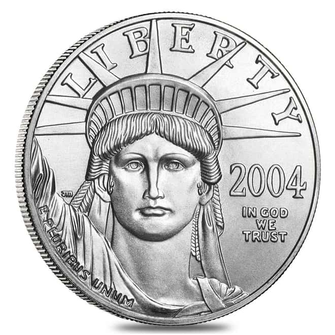2004 1 oz Platinum American Eagle BU