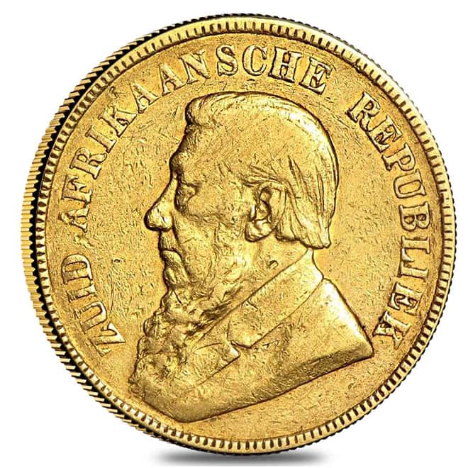 1892-1900 South Africa Gold 1 Pond Avg Cir (Random)