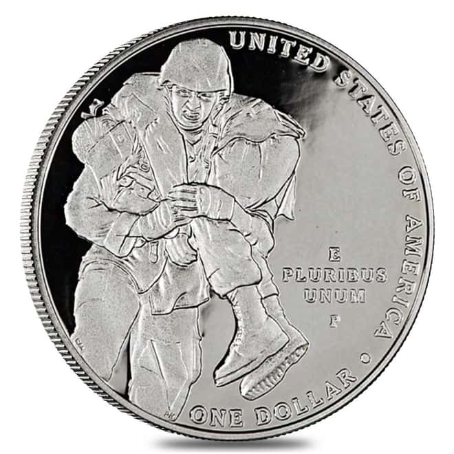 2011-P US Medal of Honor Commemorative Proof $1 Silver Dollar (w/Box & COA)