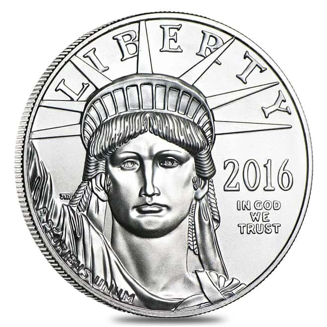 2016 1 oz Platinum American Eagle BU