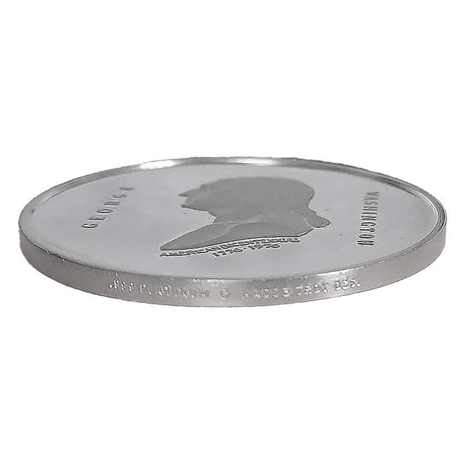 1976 3 oz Platinum George Washington Proof Comm. Medal