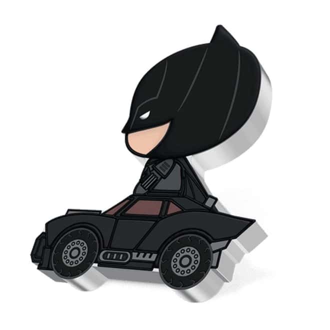 2022 Niue 2 oz DC Comics Batman Day Silver Mega Chibi Coin