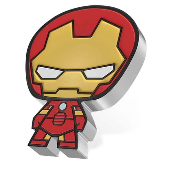 2023 Niue 1 oz Marvel Iron Man Silver Chibi Coin