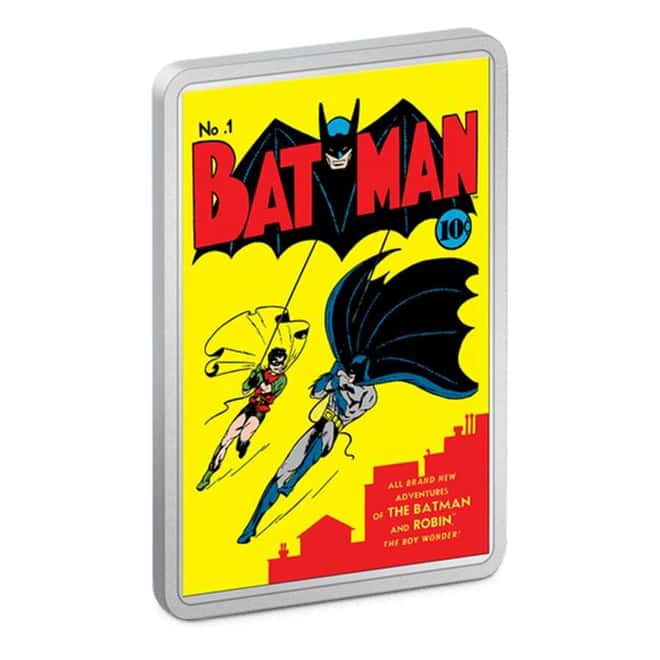 2023 Niue 2 oz DC Comics Batman #1 Silver Comix Coin