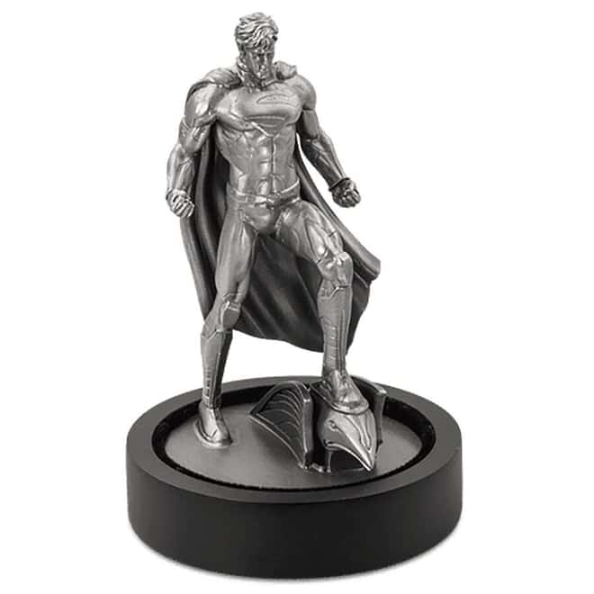 150 gram New Zealand Mint DC Comics Superman Silver Miniature