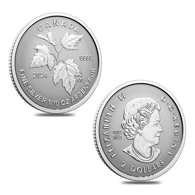 2024 Canada 1.9 oz Silver Autumn Beauty 5-Coin Set
