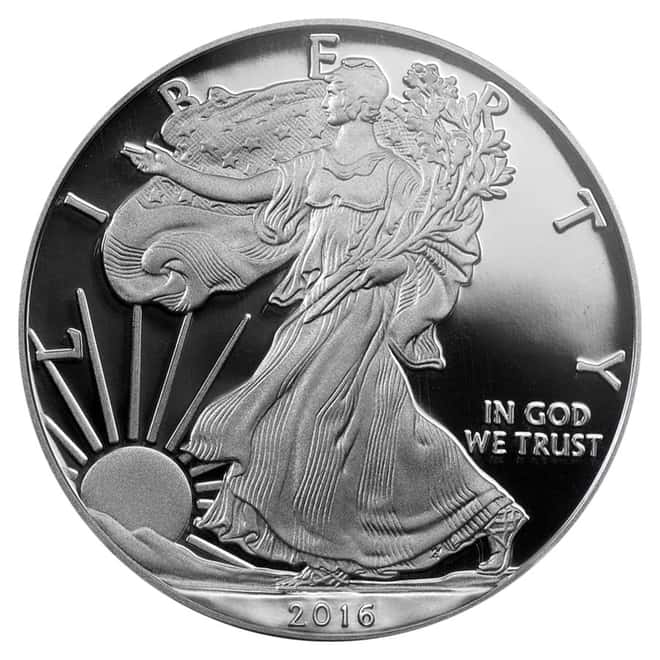 2016-W 1 oz Proof Silver American Eagle NGC PF 69 UCAM First Day of Issue - 30th Anniversary