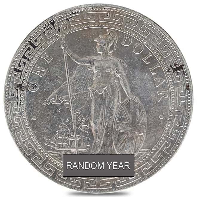 Great Britain Trade Silver Dollar $1 Cull (Random Year)