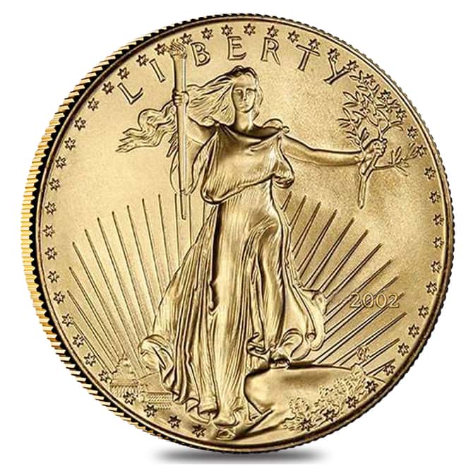 2002 1/4 oz $10 Gold American Eagle NGC MS 69
